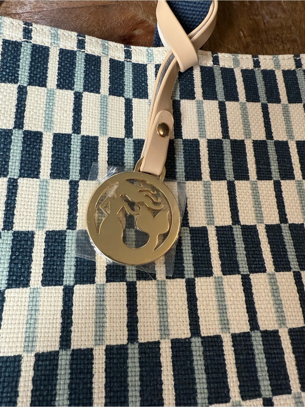 Spartina 449 Coastal Chic Woven Tote Bag NWT - Picture 3 of 7